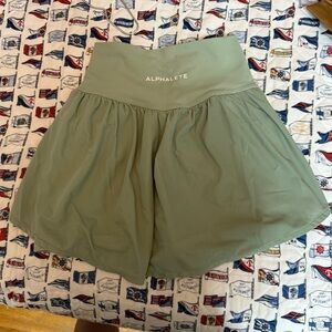 Alphalete Women's Athletic Shorts - Sage Green